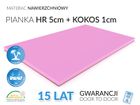 Materace z Gór, Top Hard Hr, materac wzmacniający, nawierzchniowy, wysokoelastyczny, 90-180-7 cm