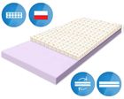 Materace z Gór, Top Hard Latti, materac wytrzymały, nawierzchniowy, lateksowy, twardy, 60-130-8 cm