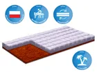 Materace z Gór, Top Kokos Cube, materac utwardzający, nawierzchniowy, kokosowy, bez pokrowca, 60-130-6 cm