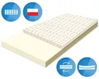 Materace z Gór, Top Standard Latti, materac higieniczny, nawierzchniowy, lateksowy, bez pokrowca, 90-180-8 cm