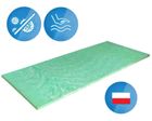 Materace z Gór, Top Verde, materac orzeźwiający, nawierzchniowy, piankowy, bez pokrowca, 100-170-6 cm