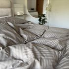 Matex, 3-częściowy komplet pościeli, adamaszek geometryczny, 160-200 cm