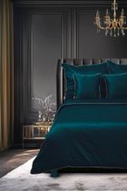 Matex, Gold Line, pościel satynowa, jednobarwna z wypustką, 140-200 cm