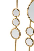 Mauro Ferretti, ozdoba na ścianę z lusterkami, 35.5-90 cm