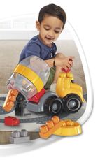 Mega Bloks, Betoniarka Cat, zestaw klocków, 9 elementów