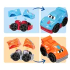 MEGA Bloks, Ciężarówka + 2 pojazdy "Buduj i ścigaj się!", klocki