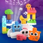 MEGA Bloks, Fisher-Price, W blasku księżyca i słoneczka, zestaw klocki i lampka nocna