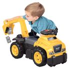 Mega Bloks, Koparka CAT, jeździk z klockami, 11 elementów