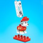 Mega Bloks, Psi Patrol, figurka do budowania Marshall, klocki, 3 elementy