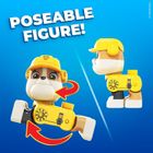 Mega Bloks, Psi Patrol, figurka do budowania Rubble, klocki, 3 elementy