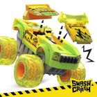 MEGA Hot Wheels, Monster Trucks, Gunkster, kaskaderski pojazd, klocki, 84 elementy