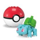 MEGA Pokemon, Pokeball Bulbasaur i Psyduck, 2 figurki, klocki, 63 elementy
