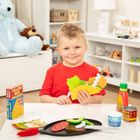 Melissa & Doug, Fill & Fold, zestaw do robienia tortilli, Taco & Tortilla, 43 elementów