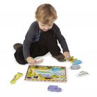 Melissa & Doug, Safari, puzzle drewniane