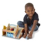 Melissa & Doug, stacja paliwowa z garażem