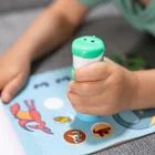 Melissa & Doug, Sticker Wow! stempel z naklejkami, dinozaur