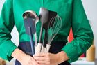 Mepal, Chef It, chochla, stalowa, Navy, 32 cm