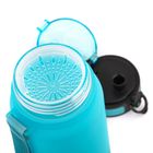 Meteor, bidon sportowy, zielony/błękitny, 800 ml