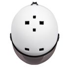 Meteor, Falven, kask narciarski, biały, rozmiar 55-58 cm