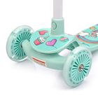 Meteor, Funny, hulajnoga 3-kołowa, miętowa