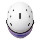 Meteor, Glide, kask narciarski, biały, rozmiar 55-58 cm