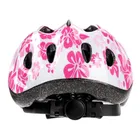 Meteor, HB 6-5, kask rowerowy, biały, rozmiar M, 52-56 cm