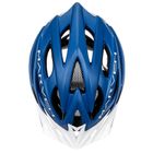 Meteor, Marven, kask rowerowy, rozmiar M, 55-58 cm, niebiesko-biały
