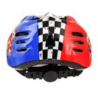 Meteor, MV7 Blue/Red, kask rowerowy, rozmiar XS, 44-48 cm
