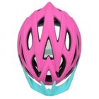 Meteor, Ovlo, kask ochronny, różowy, rozmiar 58-61 cm