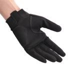 Meteor, rękawiczki rowerowe, Full MX100, rozmiar S, czarny