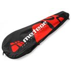 Meteor, zestaw do badmintona, stalowy, żółto-różowy