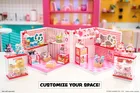 MGA's Miniverse, Make It Mini, Hello Kitty, Sanrio Playset, kawiarenka, zestaw z mini akcesoriami