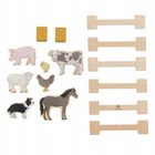 Micki, Farma, Zwierzątka na wsi, duże klocki drewniane