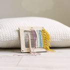 Micki, krosno kwadratowe, ramka do tkania, zestaw kreatywny