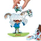 Micki, Pippi, układanka do balansowania, 12 elementów