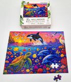 Milliwood, Głębia Oceanu, puzzle drewniane, 120 elementów
