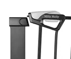 Milly Mally, Guardy, barierka zabezpieczająca na schody, black, 76-83 cm