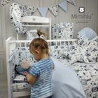 MimiNu, Pojazdy, 2-częściowy komplet pościeli, 100-135 cm