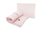 MimiNu, Soft, zestaw: pościel z wypełnieniem, TOG 1.75, pudrowy róż, 60-70 cm