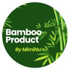 MimiNu, Uchatek, okrycie kąpielowe z haftem i uszami, bambus, mokka, 100-100 cm