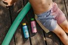 Mini U, naturalny bąbelkowy płyn do kąpieli dla dzieci i niemowląt, truskawka