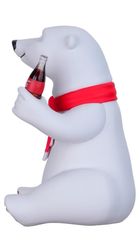 Minix, Coca Cola, Polar Bear, figurka kolekcjonerska