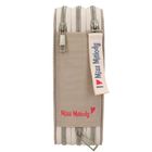 Miss Melody, Poppy Sand, piórnik rozkładany, potrójny, z wyposażeniem