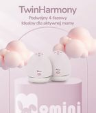 Momini, TwinHarmony, elektroniczny laktator, bezprzewodowy, podwójny