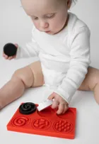 Mom's Care, Kontrastowe kółeczka, puzzle sensoryczne