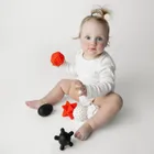 Mom's Care, kontrastowe piłeczki sensoryczne, 6 szt.