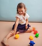 Mom's Care, Sensorky, piłeczki do masażu, piłeczki sensoryczne, 6 szt.