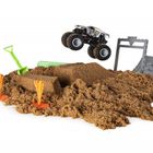 Monster Jam, Max D, Monster truck i piasek kinetyczny, zestaw, skala 1:64