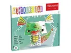Monumi, Mini Cube Head, Smok, kolorowanka 3D, 15 cm