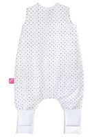 Motherhood, ECO Kropeczki Niebieskie, śpiworek muślinowy z nogawkami, TOG 1, 18-30m